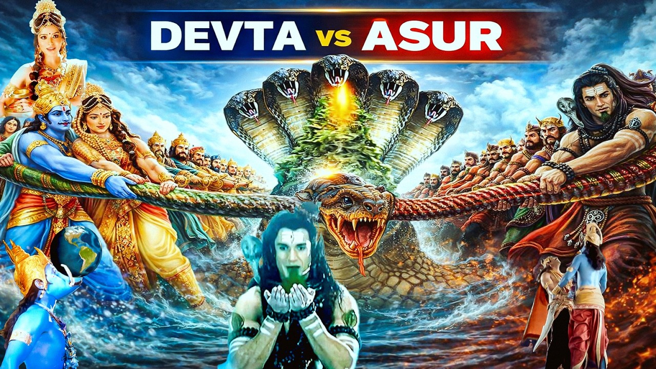 #film | समुद्रमंथन की सबसे पौराणिक कथा और रहस्य | सम्पूर्ण कथा | #vishnu #samundramanthan #shiv