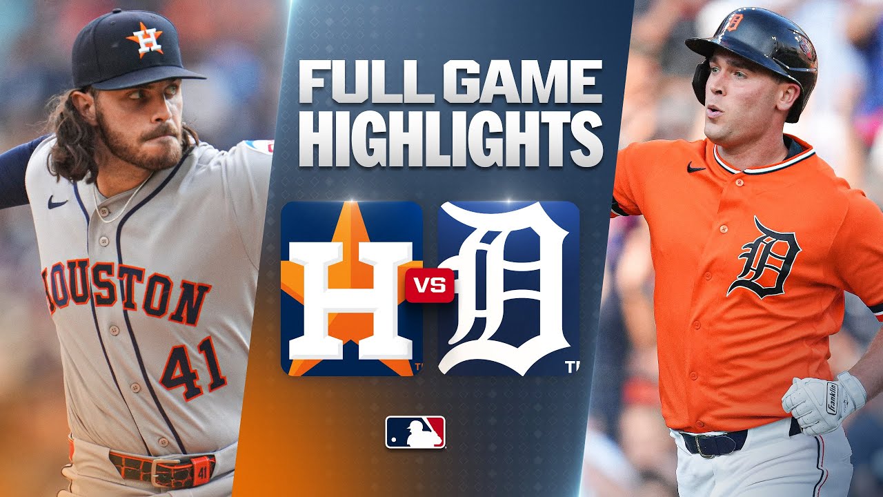 ASTROS vs. TIGERS: Official Full Game Highlights (June 26) | 2026 MLB Season
