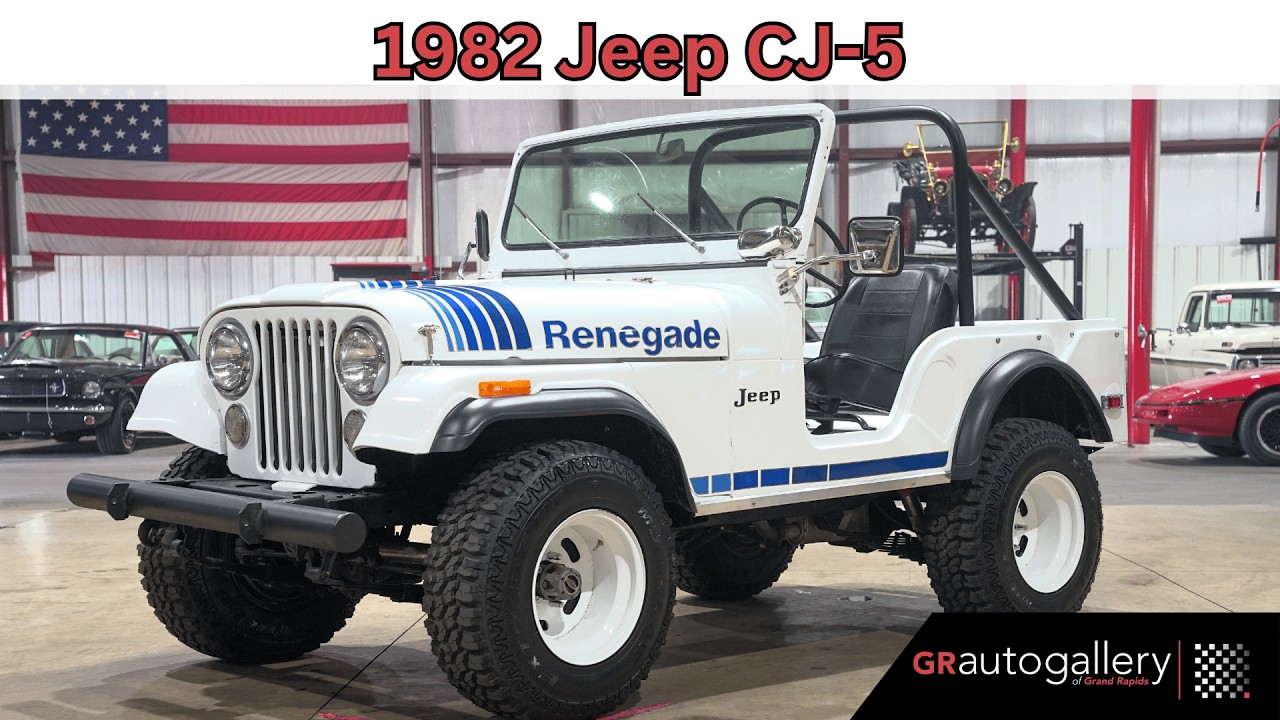 Jeep CJ-5 z 1982 roku na sprzedaż &ndash; spacer