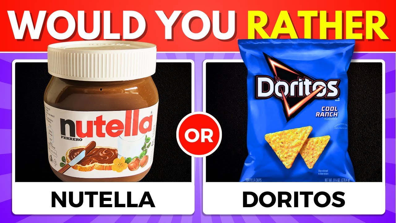 Would You Rather - Savory vs Sweet Edition 🍕🍫Mind Joggers Quiz