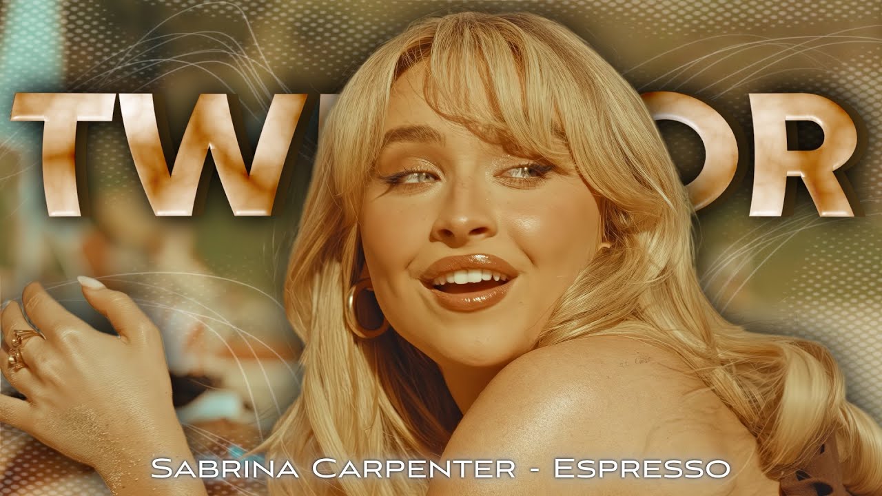 TWIXTOR CLIPS 4K SABRINA CARPENTER M/V ESPRESSO