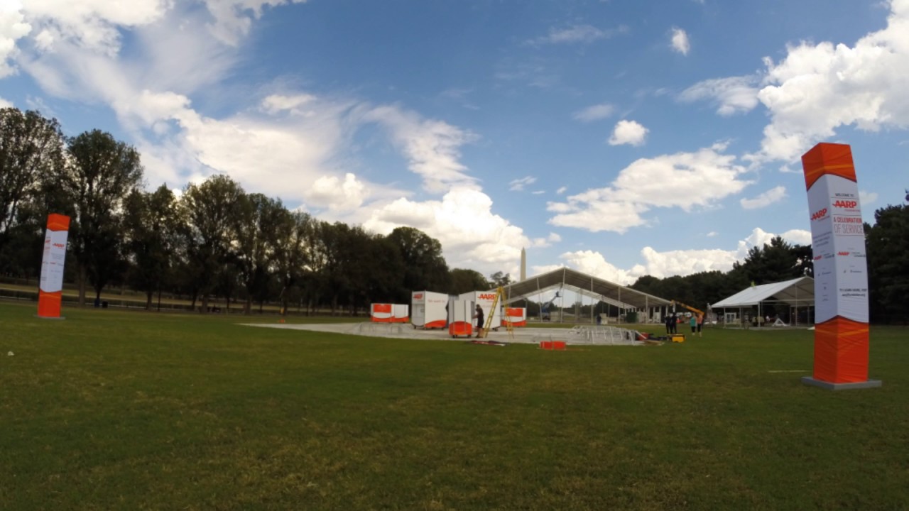 AARP Drone Construction // Nineyards Design Experiential Activation Team