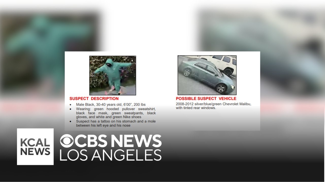 Inglewood PD searching for a masked hate crime suspect