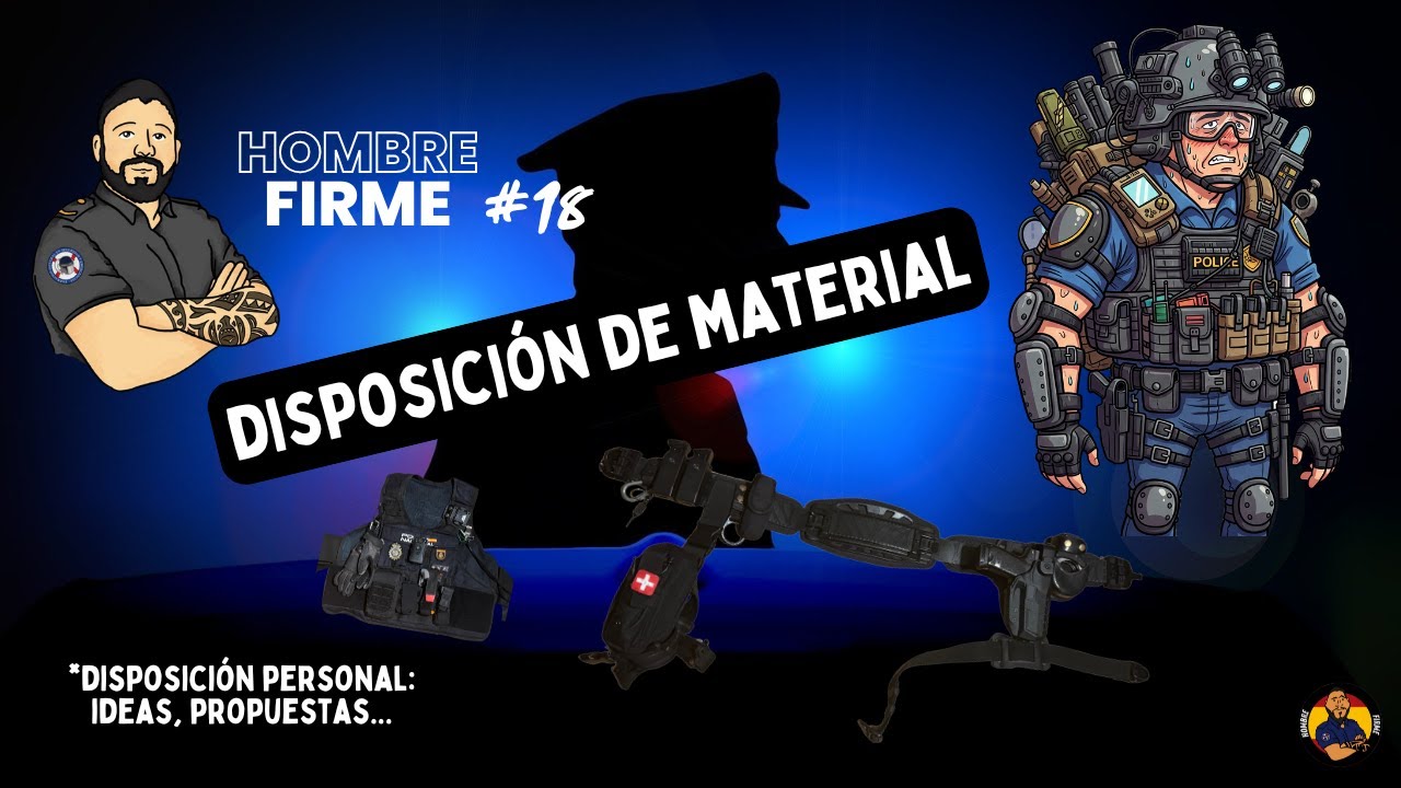 DISPOSICIÓN DE MATERIAL | CHALECO | CINTURÓN | IDEAS