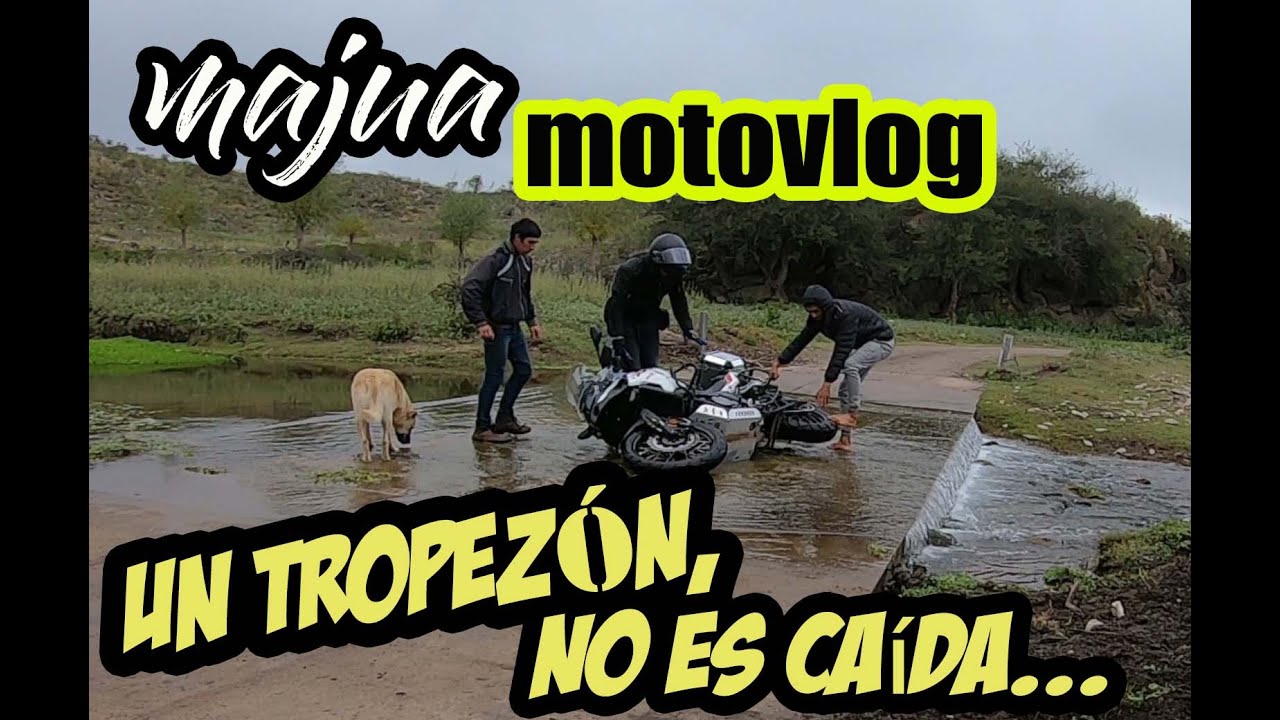 Un tropezón de es caía   Majua MotoVlog #Benelli #Viajesenmoto #TRK
