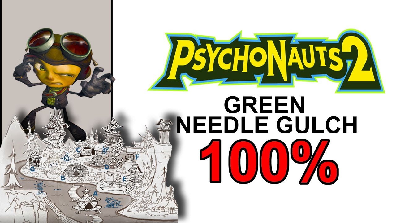 Psychonauts 2 Green Needle Gulch 100% Completion