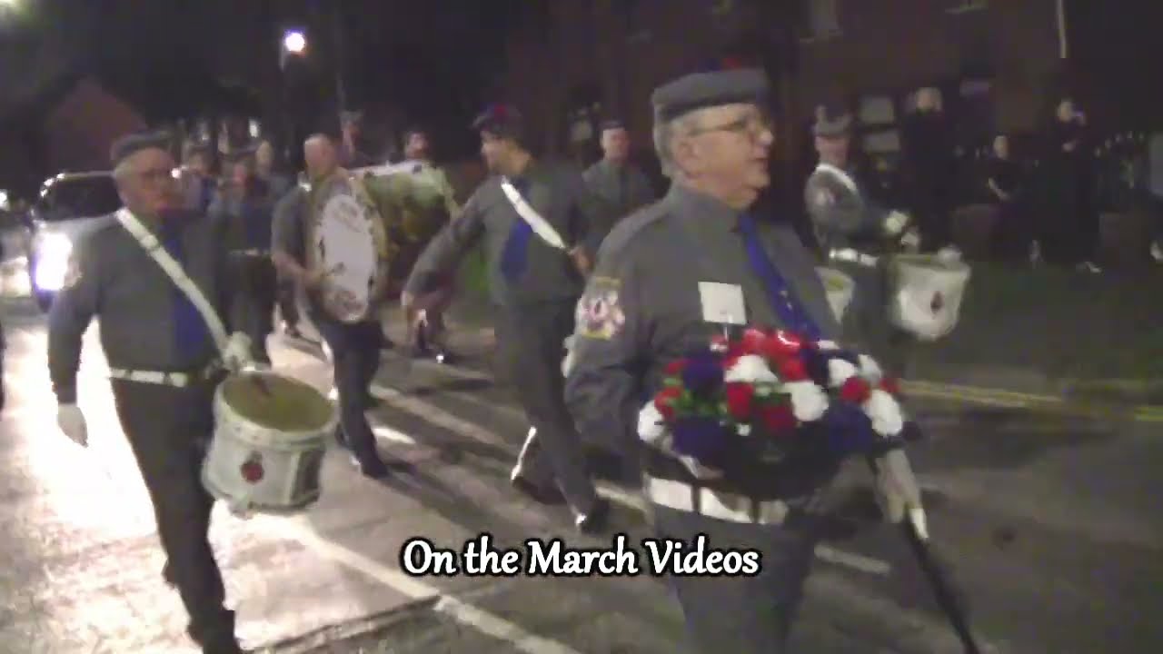 Cloughfern Old Boys memorial parade 1/2/22