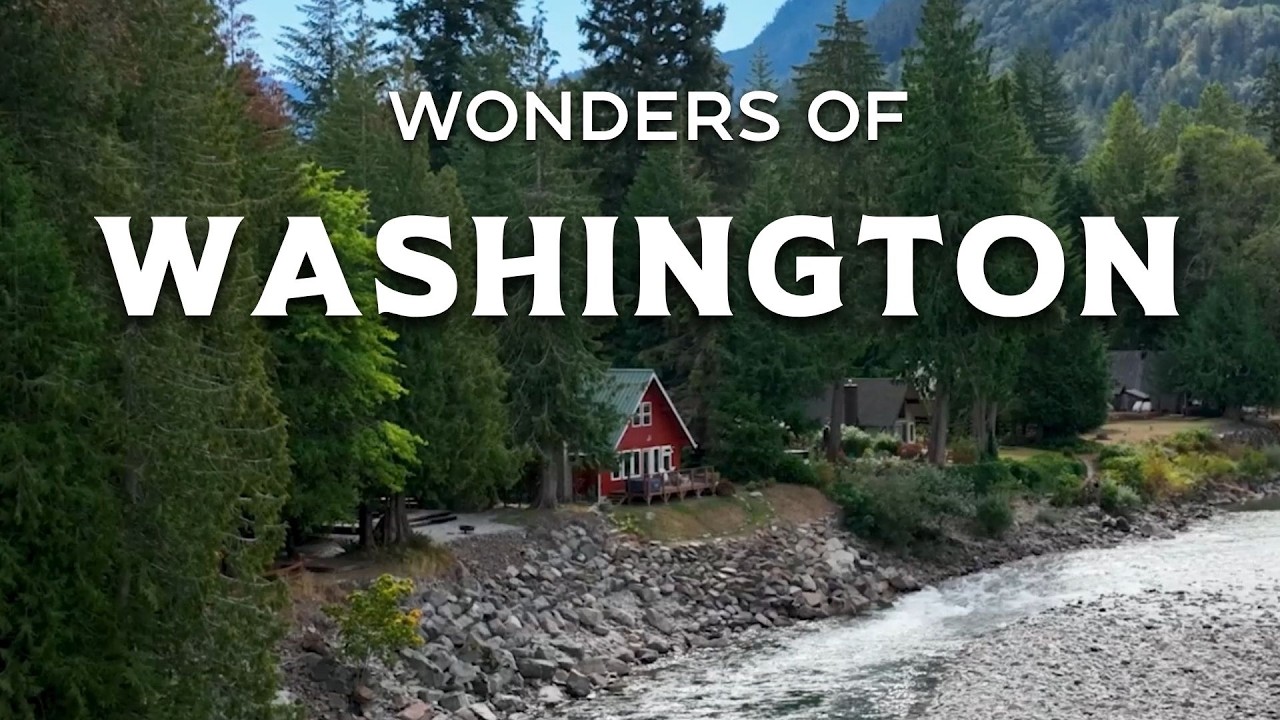 Wonders of Washington | The Hidden Places No One Talks About! | Travel Video 4K