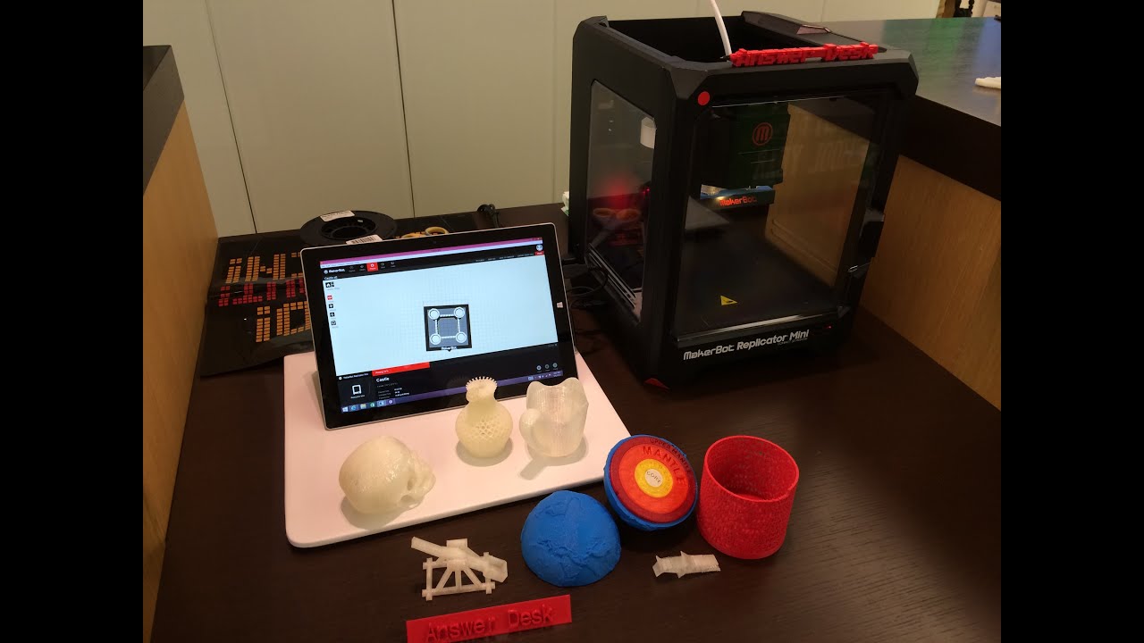 MakerBot Replicator Mini: Personal/Desktop 3D Printer - Educational Discount & FREE Shipping