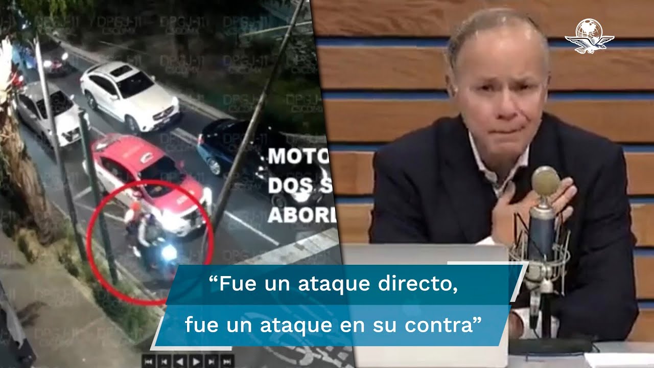 Así fue el ataque contra el periodista Ciro Gómez Leyva