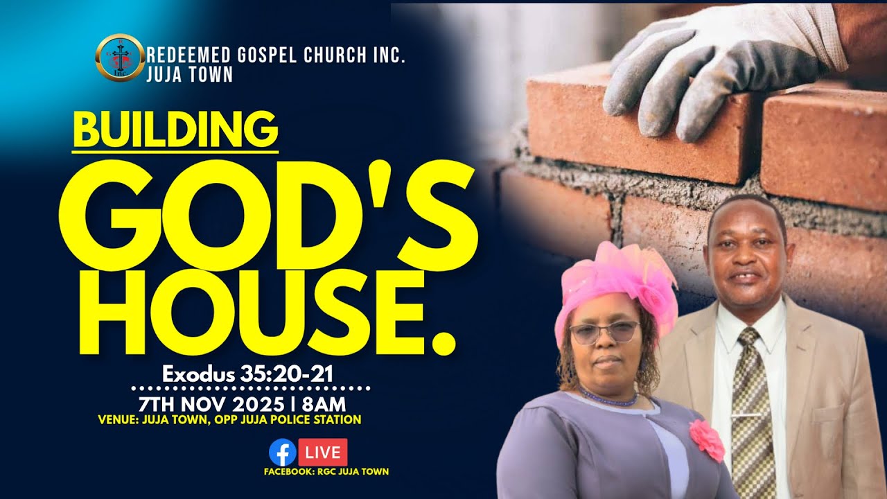 BUILDING GOD'S HOUSE. || OVERSEER JOHN KINYANJUI || 1ST SERVICE || 07.12.2025