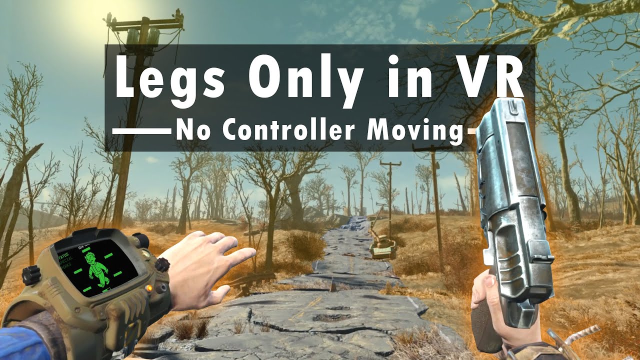 Physically Walking Across Fallout 4 VR