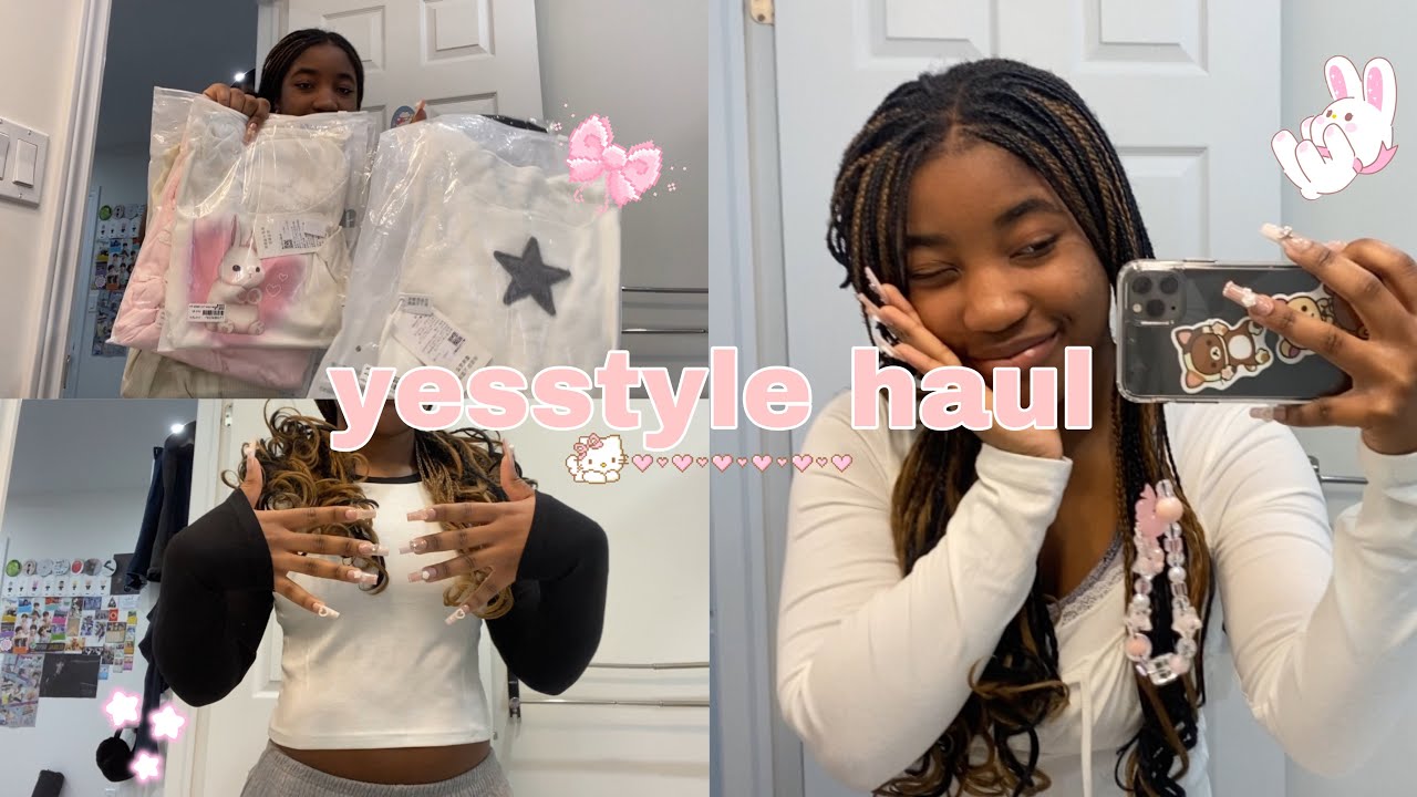 𝜗𝜚yesstyle try on haul and review: spring inspired collection, cute and affordable…