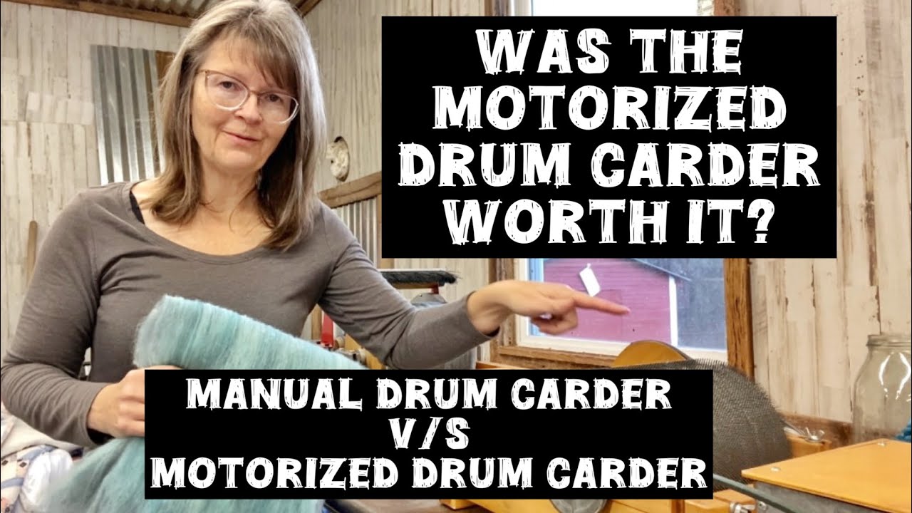 Drum Carder Review: was the motorized carder worth it?