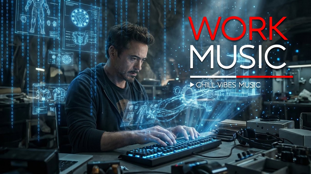 DEEP WORK MODE 🧠 | Futuristic Soundscapes for Focus, Coding, Study & Productivity