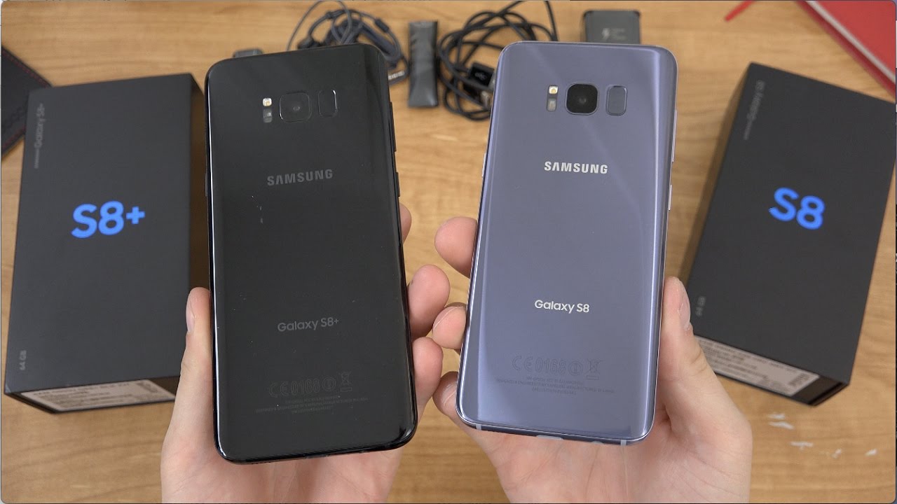 Samsung Galaxy S8 and S8+ Dual Unboxing!