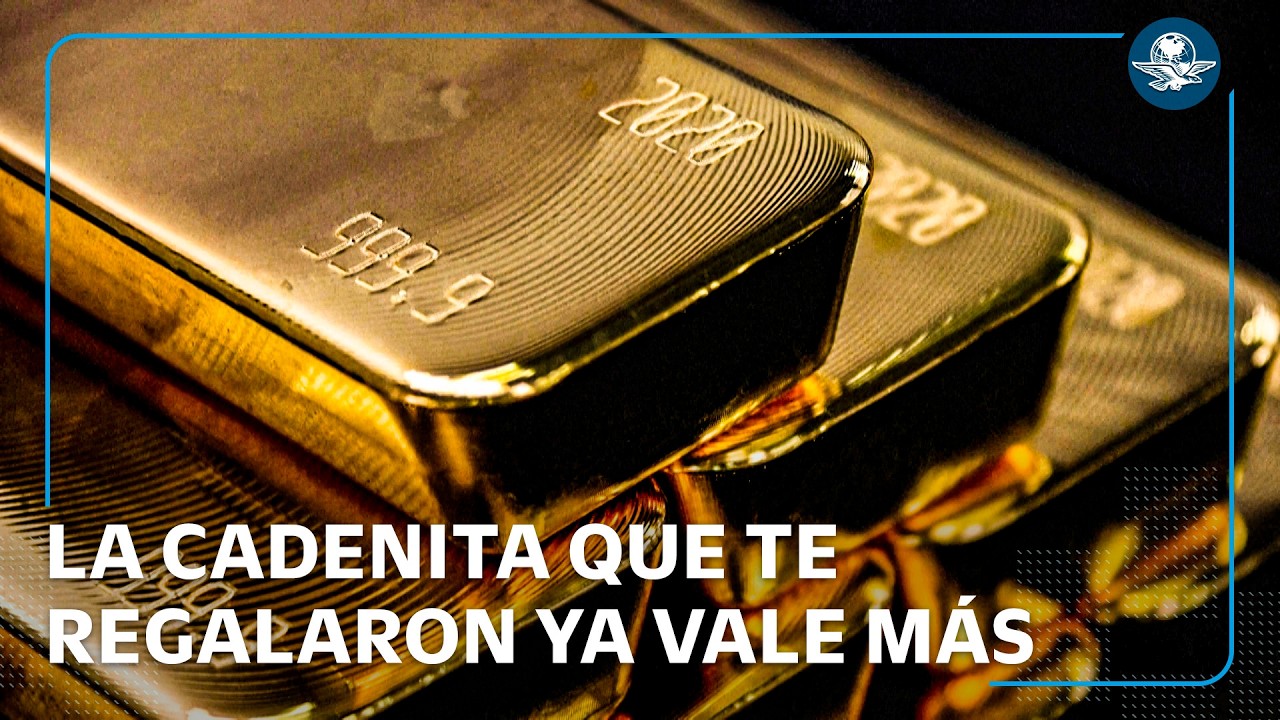 ¡Ahora sí vas a querer oro! Metal toca máximo histórico; ha subido 70% en 2025