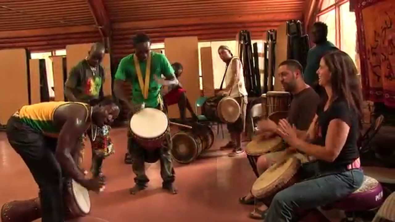 Fode Bangoura and Amara Mansare at Camp Fareta 2013