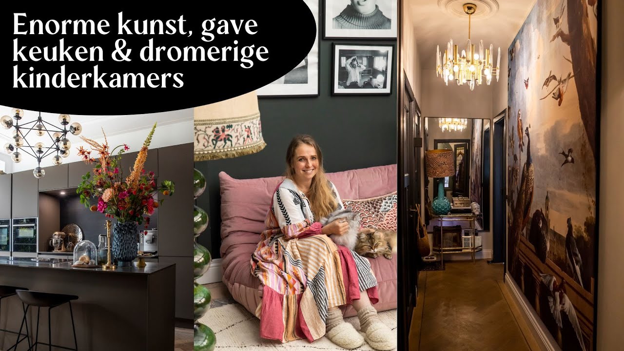 JAREN 30 HUIS VOL TWEEDEHANDS ITEMS EN KLEUR| INTERIORJUNKIE | HOMETOUR