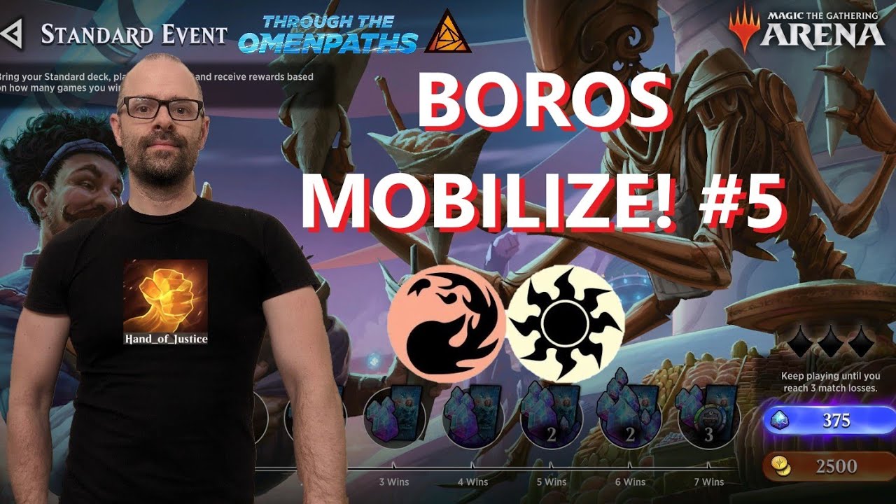 Boros Mobilize🔥☀️[Best of 1] Standard Constructed Event🔥☀️[MTG Arena] OM1 - Through the Omenpaths