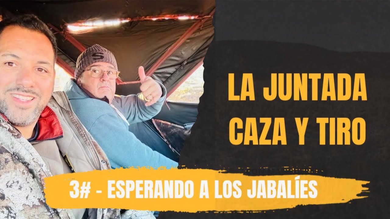 ESPERANDO A LOS JABALÍES - CAZA EN EL NORTE DE CORDOBA POR LA JUNTADA CAZA Y TIRO