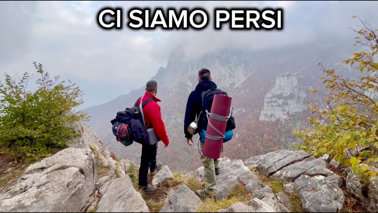Ci siamo persi tra le montagne - Bivacco dell'amicizia - INTO THE WILD Parte 1