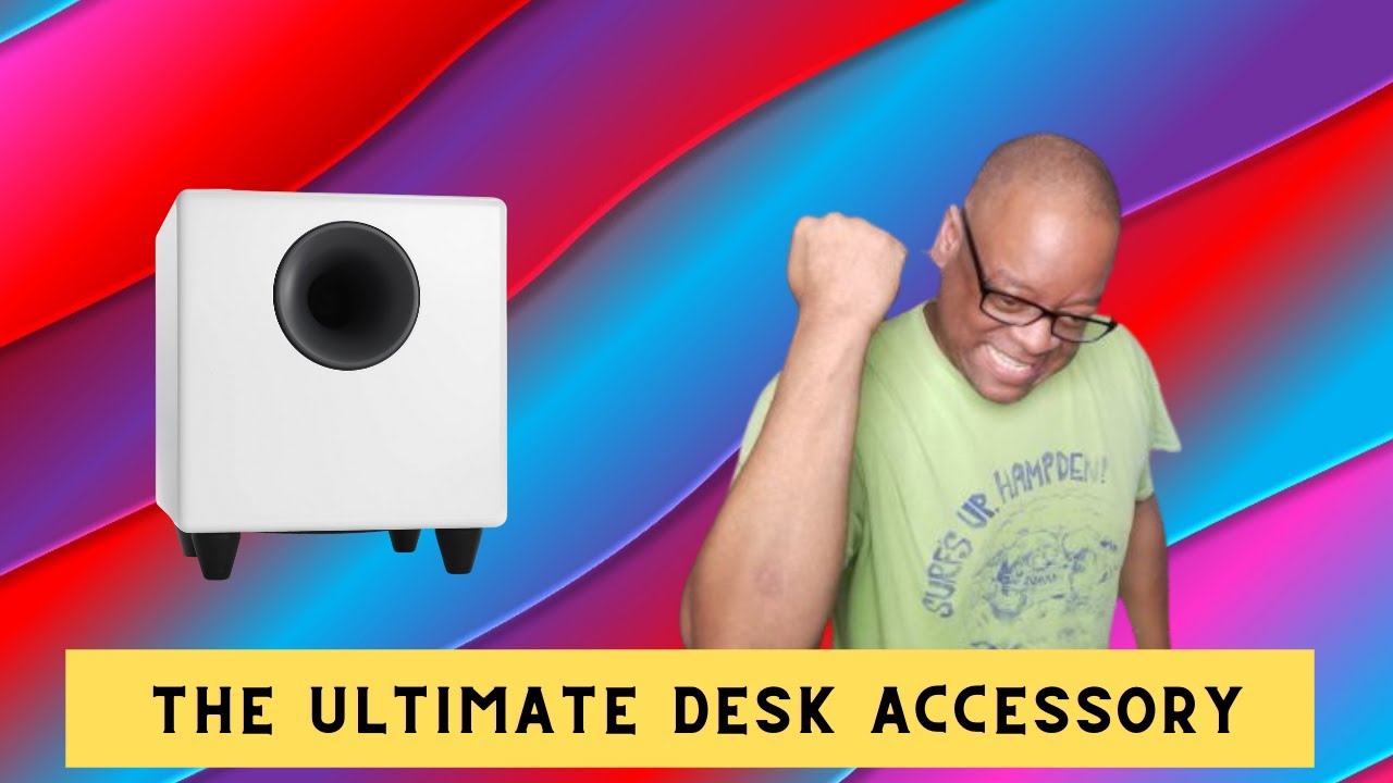 Desk Setup audioengine A2+ and S8 Subwoofer Combo | Audiophile | Gadget Review