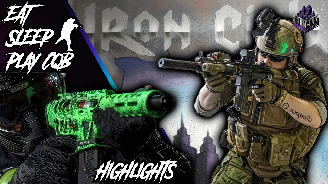 IRON CITY: Хардкорный CQB-экшн и тактические перестрелки #airsoft #cqb 08.02.2025