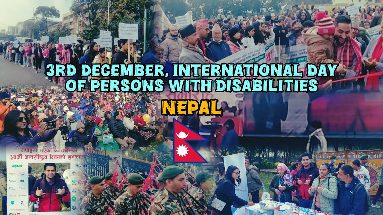 Exploring Nepal: International Day of Persons with Disabilities | Sign Vlogger