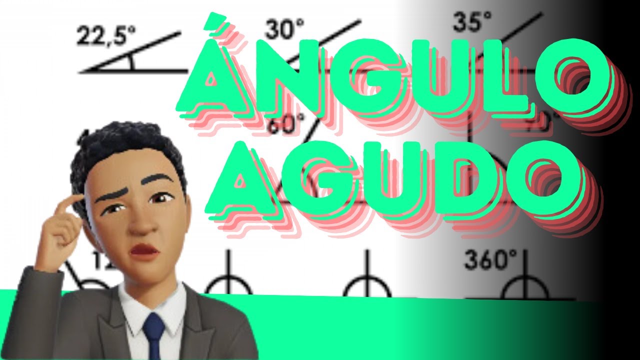 Como trazar un &aacute;ngulo agudo