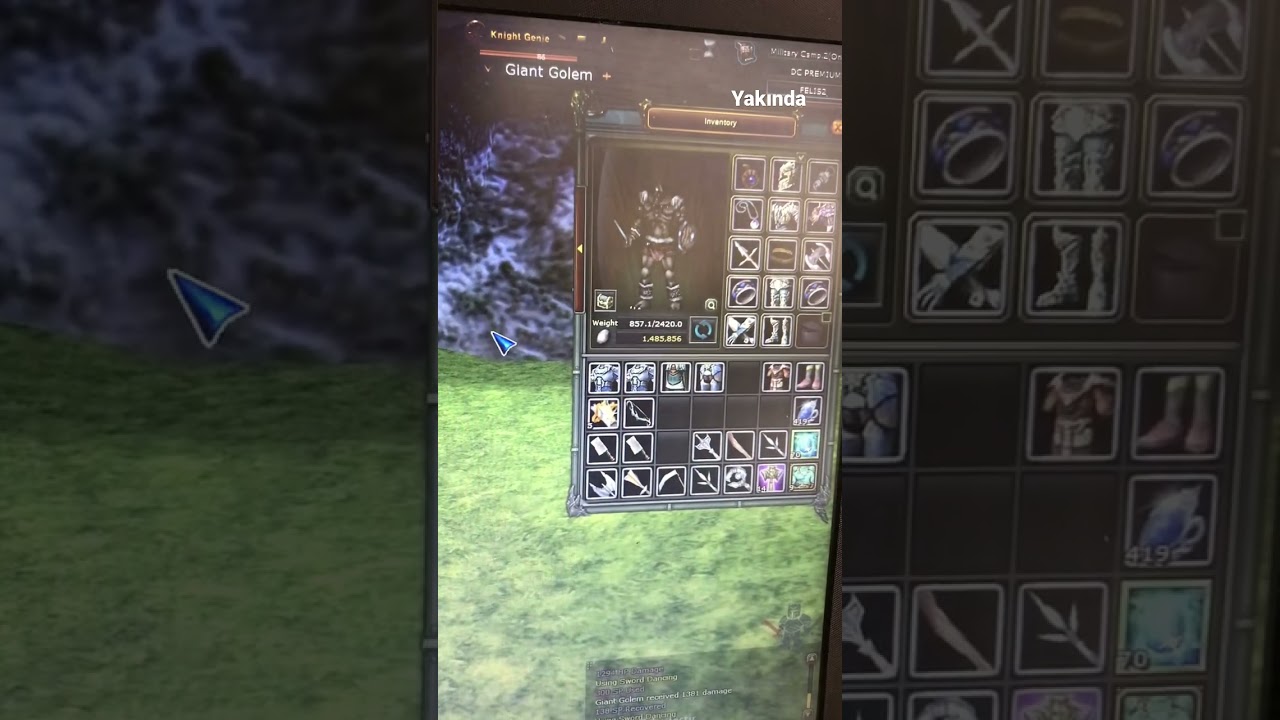 Knight online Farm ( GİANT GOLEM )