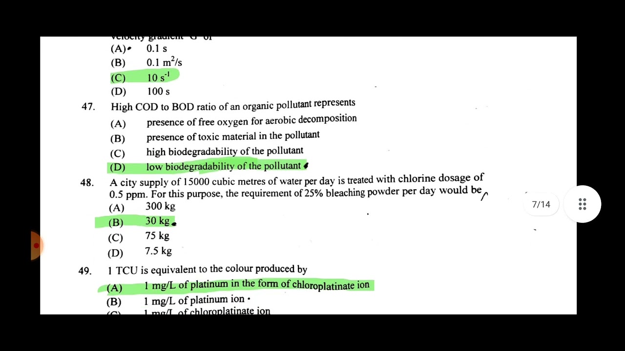 AMU MTECH 2022 CIVIL ENGINEERING ANSWER KEY    #civilengineering #amu #mtech