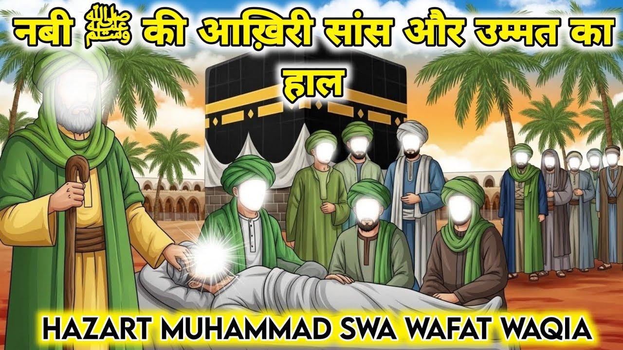 जिस दिन मदीना रो पड़ा | नबी ﷺ की आख़िरी सांस | उम्मत का सबसे दर्दनाक लम्हा | Islamic Story