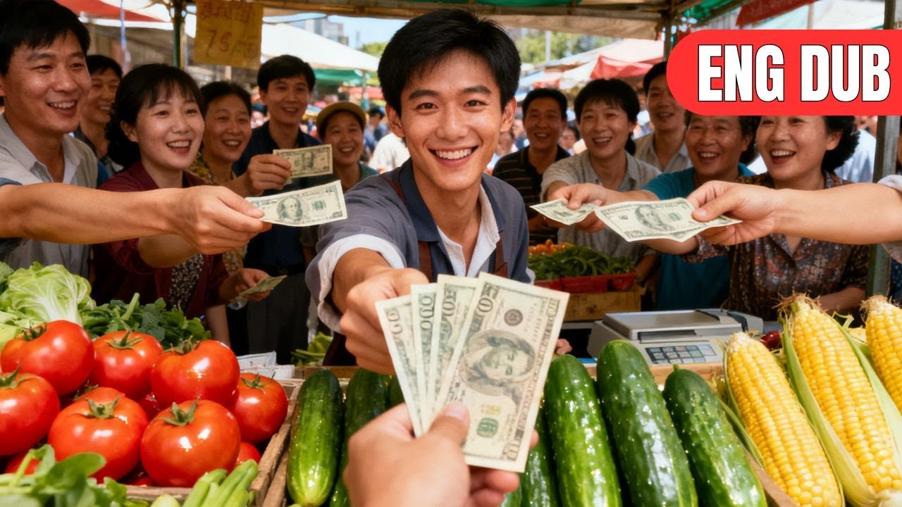 A man Time-Travels to 80s, Unlocks Farm System & Makes His Family Rich Selling Super Veggies!