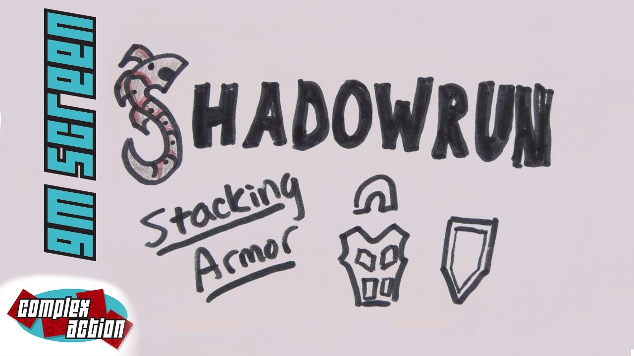 Stacking Armor - GM Screen - Shadowrun 5th Edition