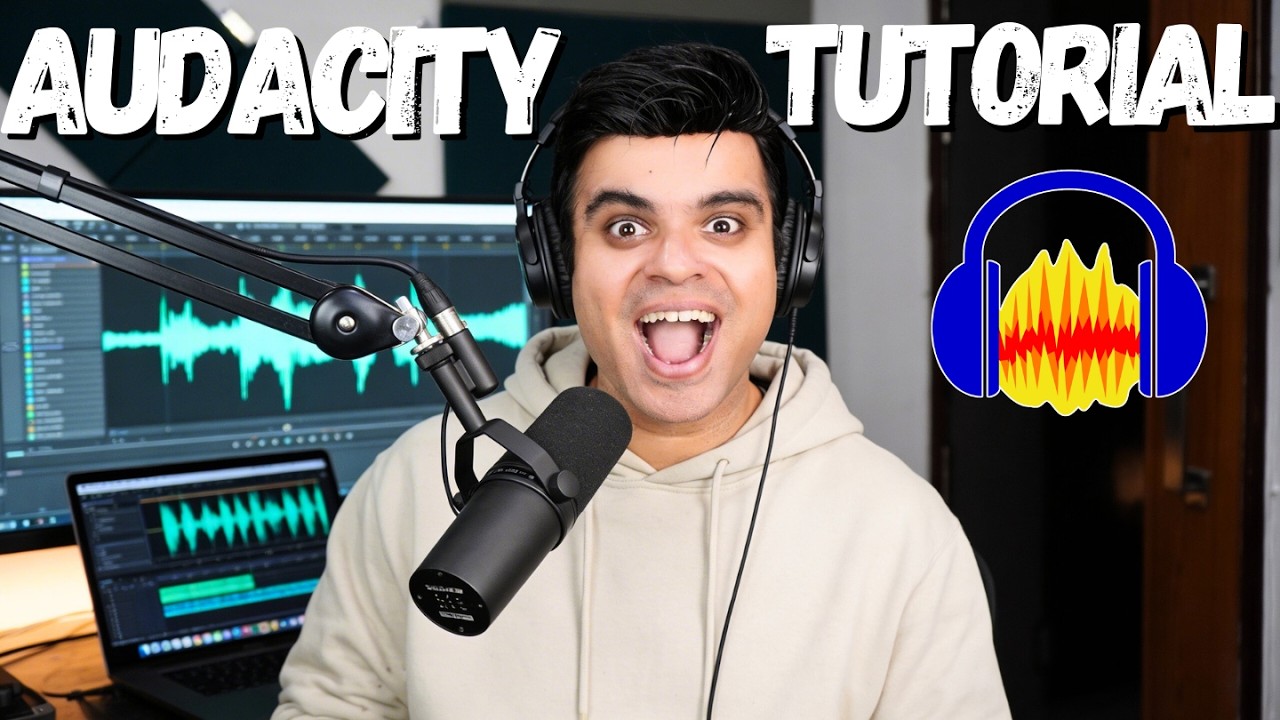 Best Audacity Tutorial in Hindi | How to Record and Edit Voiceover in Audacity