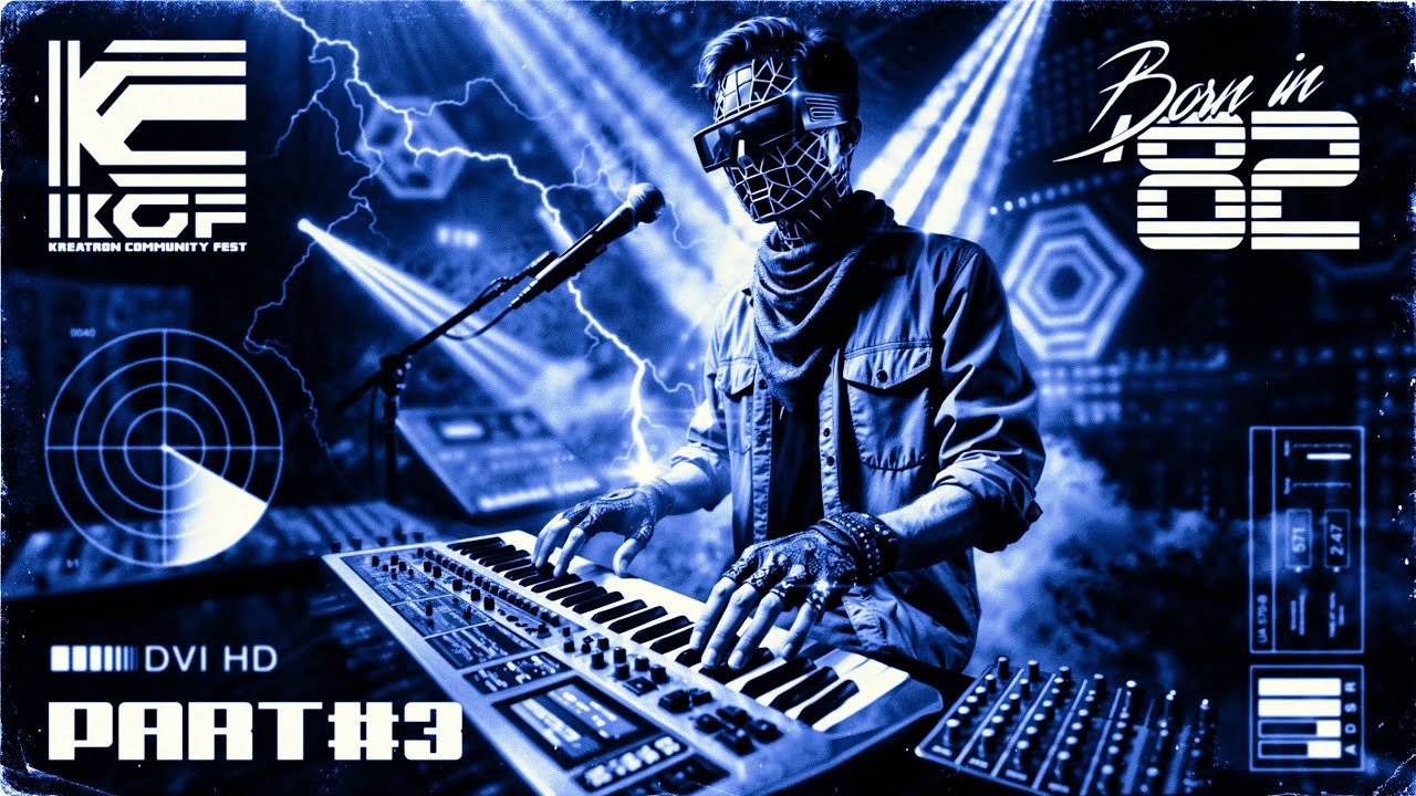 KCF/Kreatron Community Fest/Part 3/Born in '82 #retrowave #synthwave #music #outrun #1980s