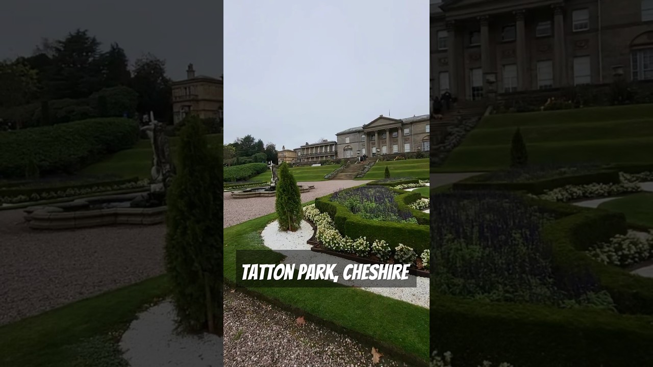 Tatton Park, Tatton Hall, National Trust Uk, Cheshire Uk beautiful halls parks gardens #tattonpark