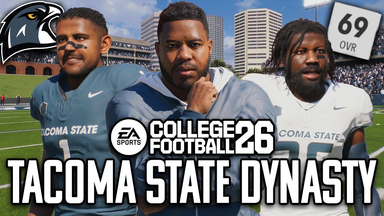 THE GOSHAWKS ARE BACK! | College Football 26 Tacoma State Dynasty | EP 1
