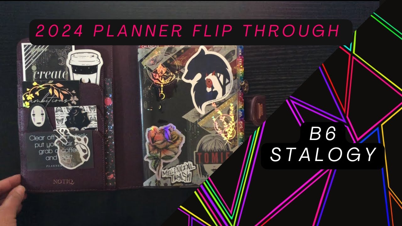 2024 Planner Flip Through | B6 Stalogy ✍