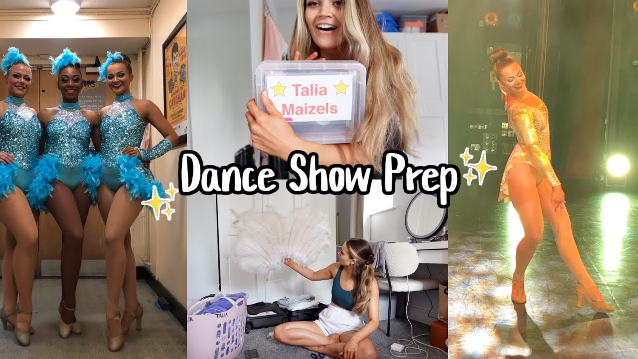 DANCE SHOW PREP VLOG | get ready for a show with me ✨