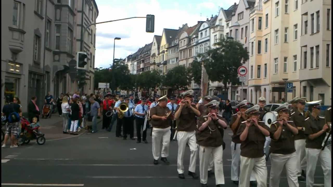 oberbilker   scchützenzug  29 07  12
