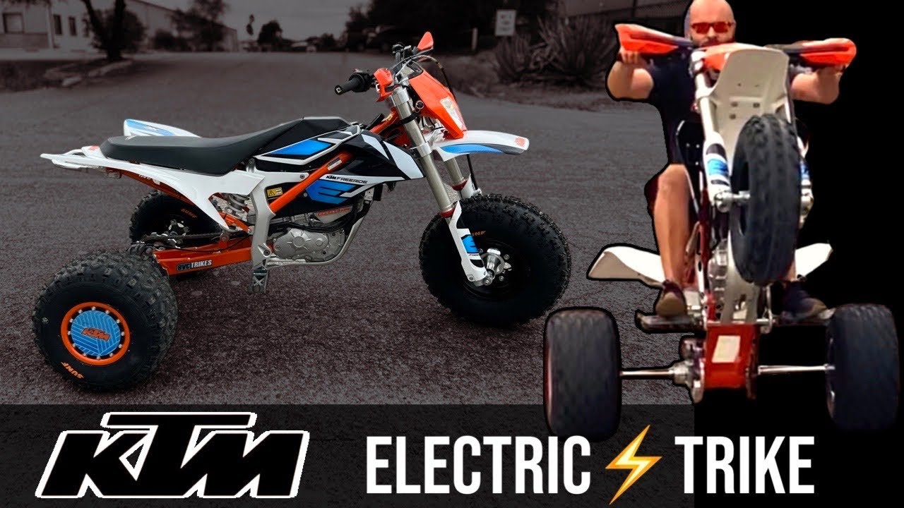 KTM Free Ride ⚡️ Electric Trike Conversion Test Ride!