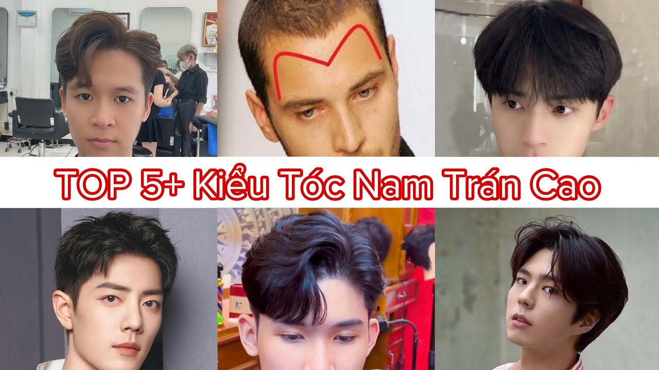 Top 5+ Tóc Nam Cho Người Trán Cao | Trán Cao Để Tóc Gì??