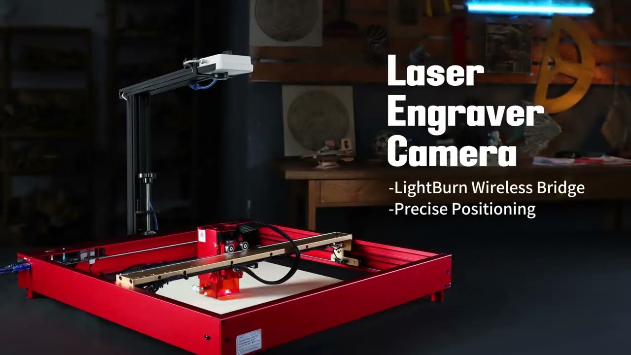 Mintion New Lasercam | Laser Camera For Laser Engraver / Cutter | LightBurn Camera