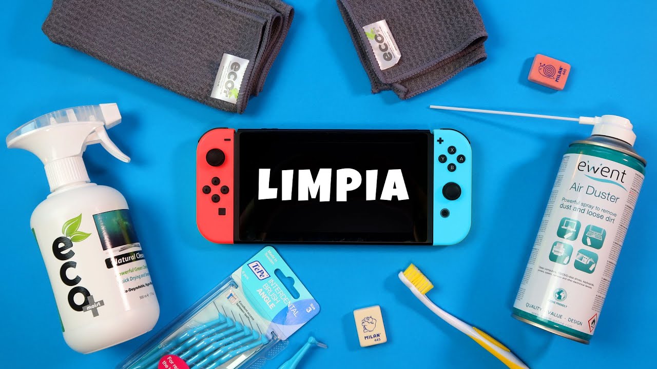 CÓMO LIMPIAR UNA NINTENDO SWITCH 👉 NIVEL PRO