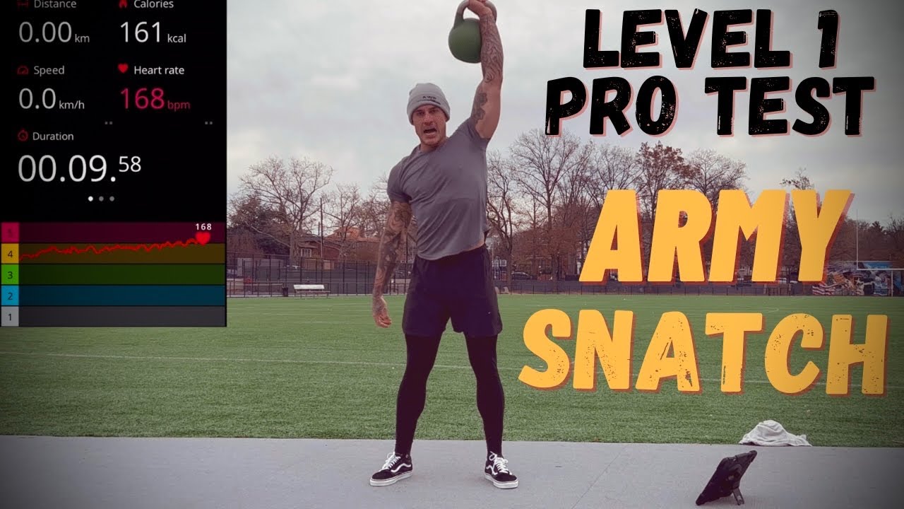 ARMY SNATCH - FIRST LEVEL PRO TEST (24 KG x 210 Reps in 12 MIN.) / СДАЧА НА ПЕРВЫЙ РАЗРЯД (РЫВОК)