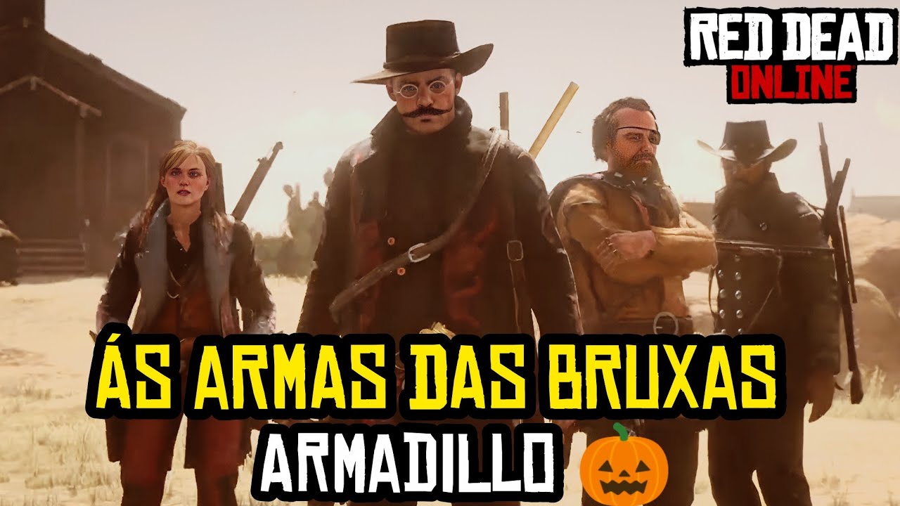ÀS ARMAS DAS BRUXAS🎃 EM ARMADILLO | RED DEAD ONLINE 2025