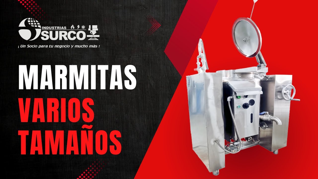 Uso e instalación de Marmita industrial