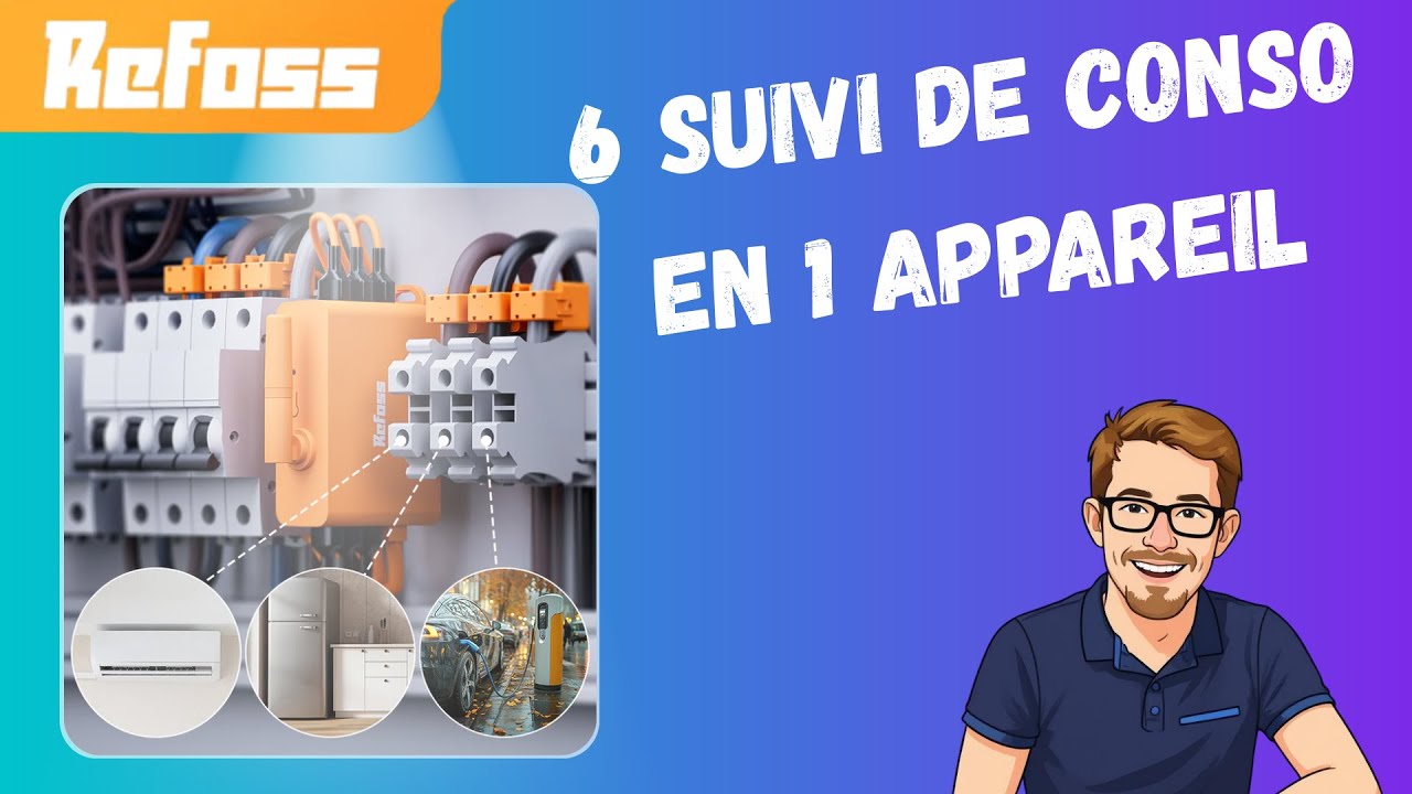 Découvrez le Moniteur d'Énergie REFOSS EM06P 🌟